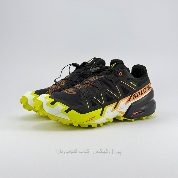 1010 کتونی رانینگ اورجینال سالامون مدل salomon speed cross6 gtx 474654 گورتکس مردانه - Image 1