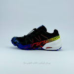 کتونی روزمره اورجینال سالامون مدل salomon speed cross6 gtx 472023 گورتکس مردانه رنگ اتشی - Image 2