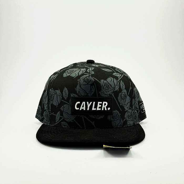 7877 کلاه کپ اورجینال رز مشکی CAYLER AND SONS یونیسکس قابل تنظیم - Image 1
