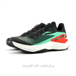 کفش تریل رانینگ سالومون مدل Salomon Genesis - ترکیب رنگ سبز و مشکی (Green/Black/Red) - Image 2