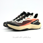 کفش تریل رانینگ سالومون مدل Salomon Genesis - رنگ کرم نارنجی (Vanilla Ice/Fiery Red/Black) - Image 2