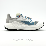 کفش تریل رانینگ سالومون مدل Salomon Genesis - رنگ سفید آبی (White/Lunar Rock/Blue) - Image 3