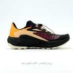 کفش تریل رانینگ سالومون مدل Salomon Genesis - رنگ مشکی نارنجی ارغوانی (Black/Firey Red/Withered Rose) - Image 3