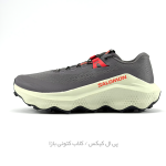 کفش تریل رانینگ سالومون مدل Salomon Ultra Glide 3 - رنگ خاکستری تیره/نارنجی (Dark Grey/Fiery Red)