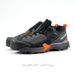 کفش کوهنوردی و هایکینگ سالومون مدل Salomon Ultra Alpine GTXرنگ مشکی/نارنجی (Black/Orange - Image 2