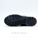 کفش کوهنوردی و هایکینگ سالومون مدل Salomon Ultra Alpine GTXرنگ مشکی/نارنجی (Black/Orange - Image 4