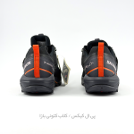 کفش کوهنوردی و هایکینگ سالومون مدل Salomon Ultra Alpine GTXرنگ مشکی/نارنجی (Black/Orange - Image 5