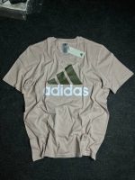 تیشرت اسپرت آدیداس مردانه مدل لوگو بزرگ – کرمAdidas Big Logo T‑Shirt - Image 3