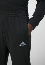 ست هودی و شلوار ورزشی آدیداس Adidas مدل کلاسیک  - رنگ مشکی-Adidas Big Logo Hoodie & Joggers Set – Black - Image 4