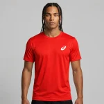 تیشرت ورزشی مردانه اسیکس ASICS مدل Running تنفسی - قرمزASICS Men’s Sports T-Shirt