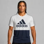 تیشرت مردانه آدیداس مدل Big Logo – دو رنگ سفید و سرمه‌ایAdidas Big Logo  T-SHERT