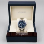 ساعت مردانه لونژین Longines مدل HydroConquest – صفحه آبیLongines HydroConquest Stainless Steel - Image 3