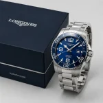 ساعت مردانه لونژین Longines مدل HydroConquest – صفحه آبیLongines HydroConquest Stainless Steel