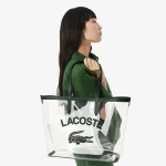 کیف توت‌ بگ بزرگ آنا شفاف دانه‌ دار لاکوست - Image 2