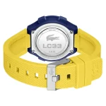 ساعت مچی بچگانه لاکوست مدل LC33 Yellow Silicone Watch کد 2030070 - Image 3